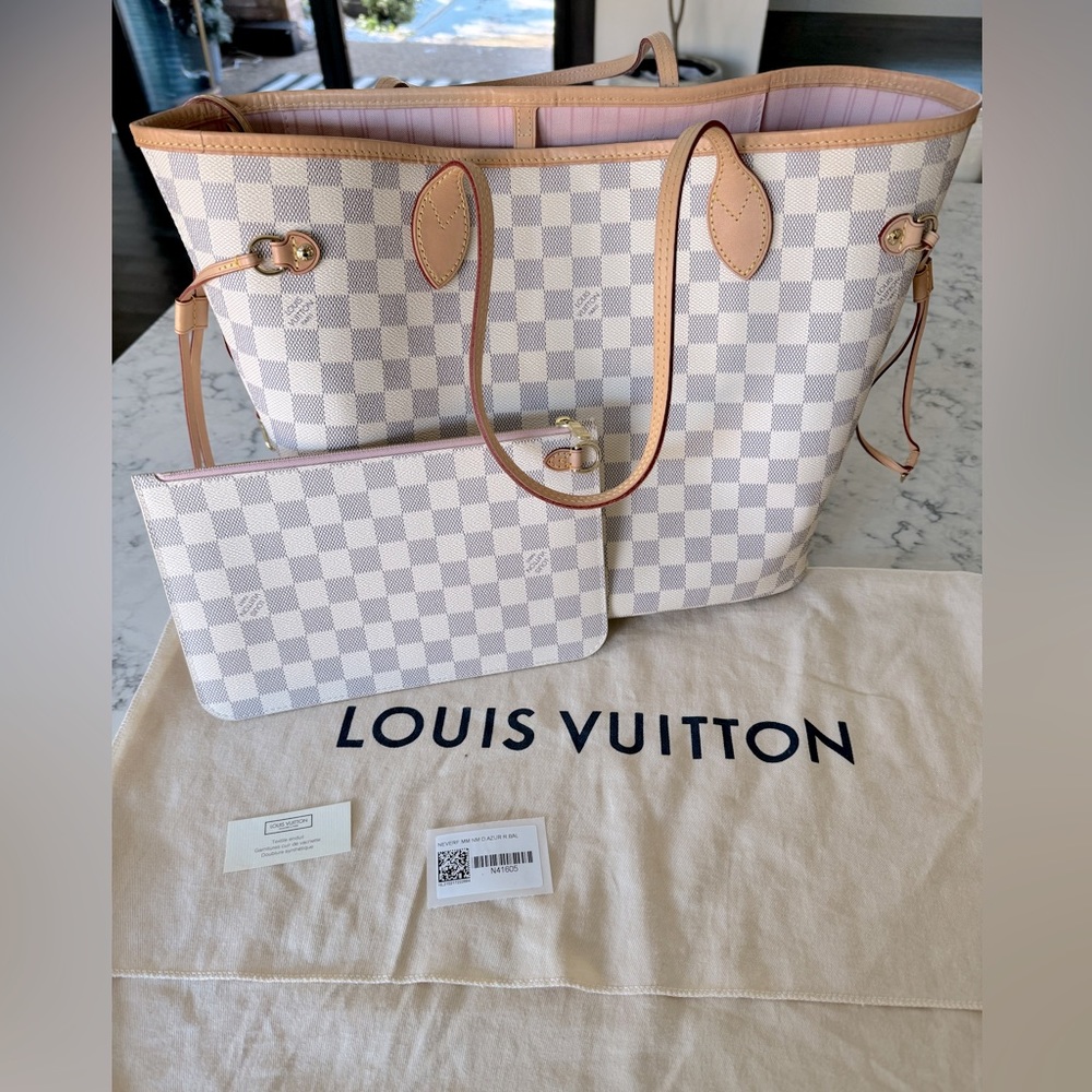 Damier Azur Neverfull MM